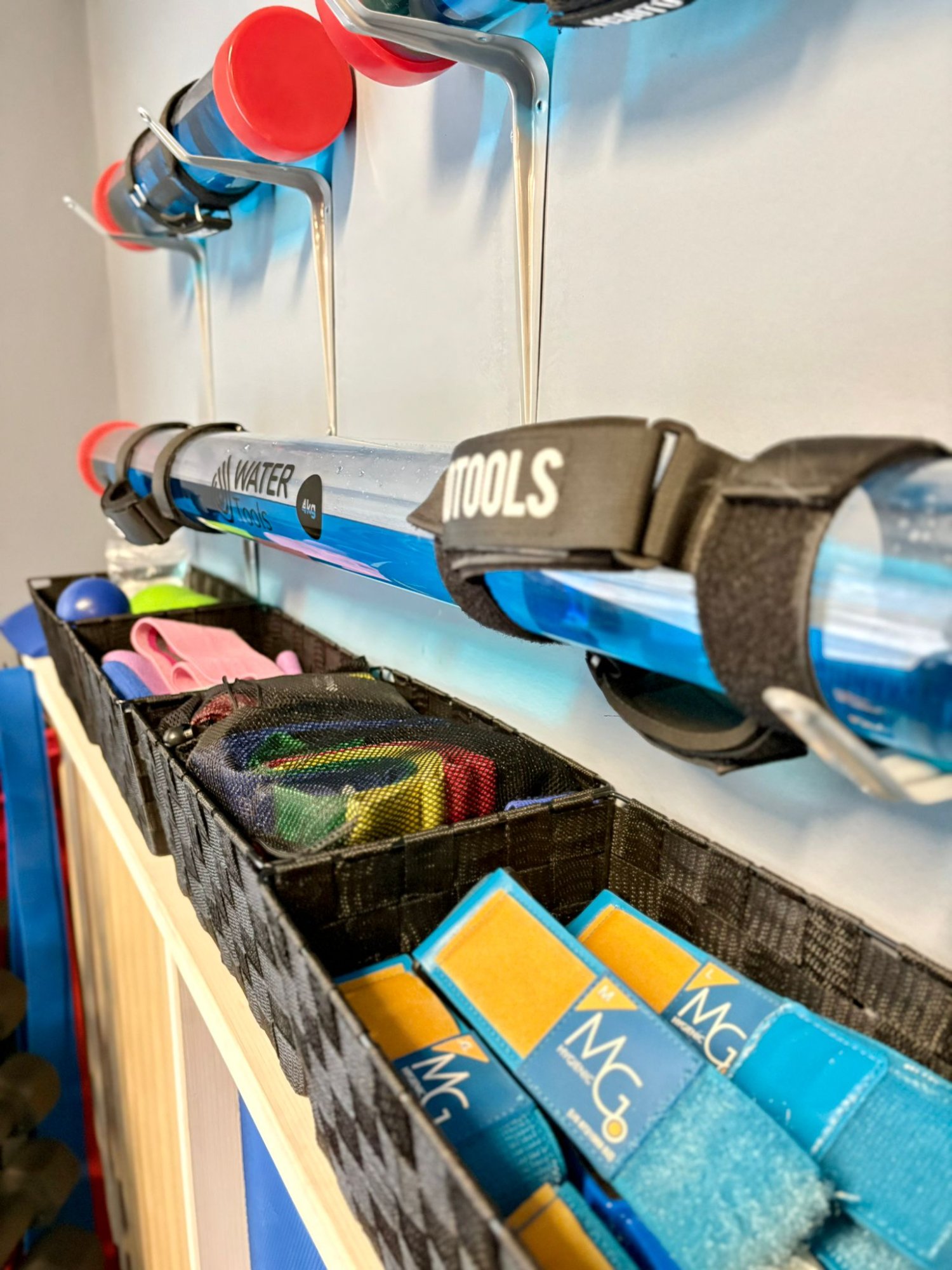 Watertools e bande elastiche