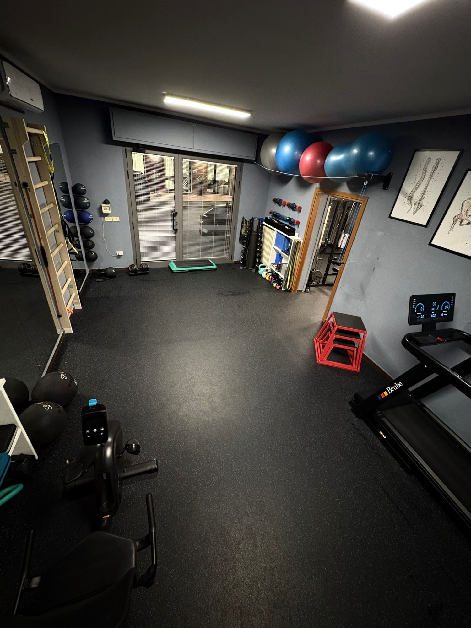 La palestra MC Fitness Center – vista panoramica